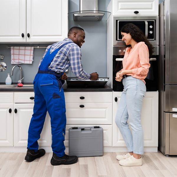 what kind of warranty do you offer on your cooktop repair services in Cottonwood County